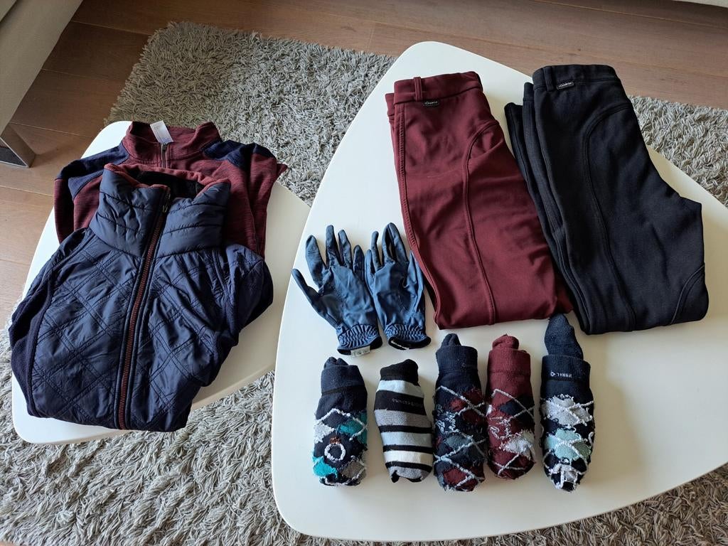 Ruiterkledij paardrijden rijbroeken rijbottines, Dieren en Toebehoren, Paardrijkleding, Ophalen of Verzenden
