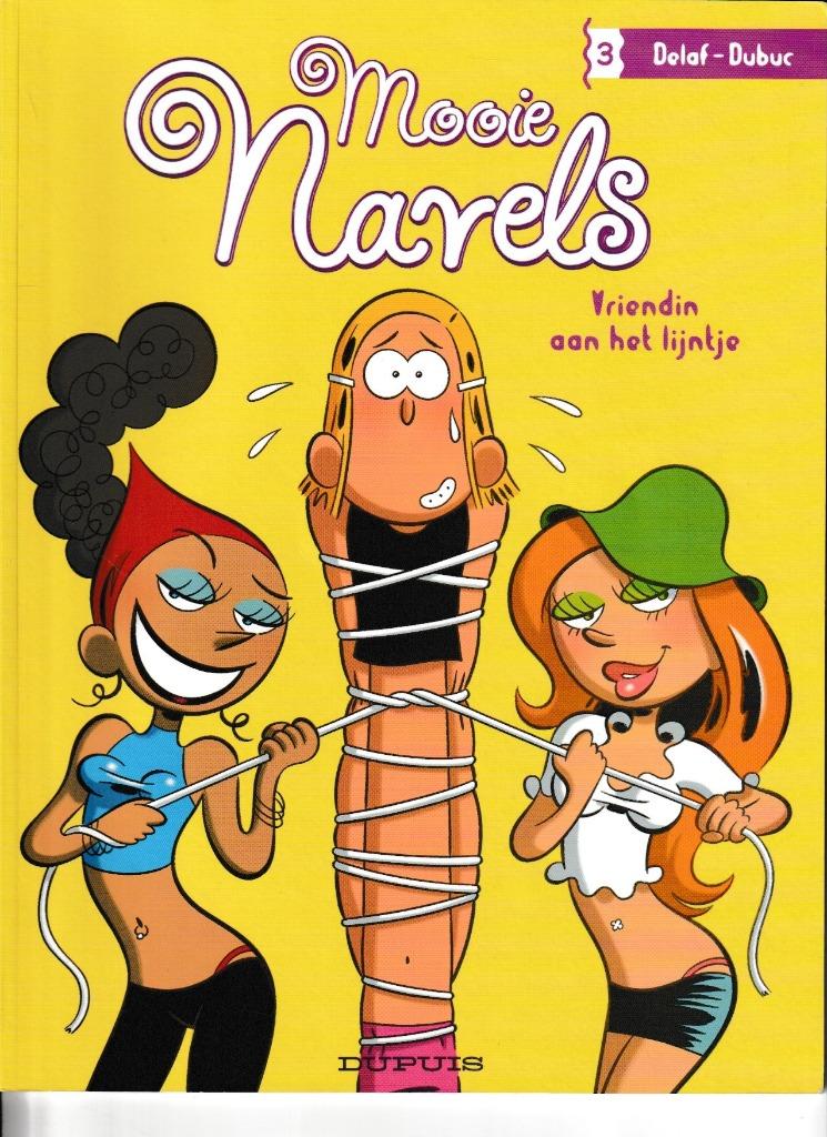 Acht strips - Mooie navels - volledige reeks., Boeken, Verzenden