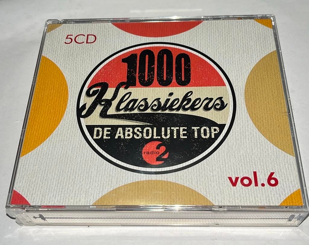 1000 Klassiekers -  De Absolute Top - Vol.6 - 5CD Box, Cd's en Dvd's, Ophalen of Verzenden, Zo goed als nieuw