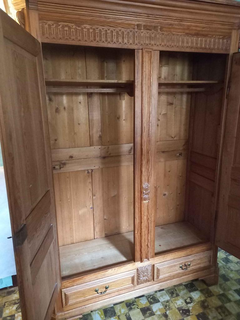 Armoire/penderie en pitchpin, Enlèvement