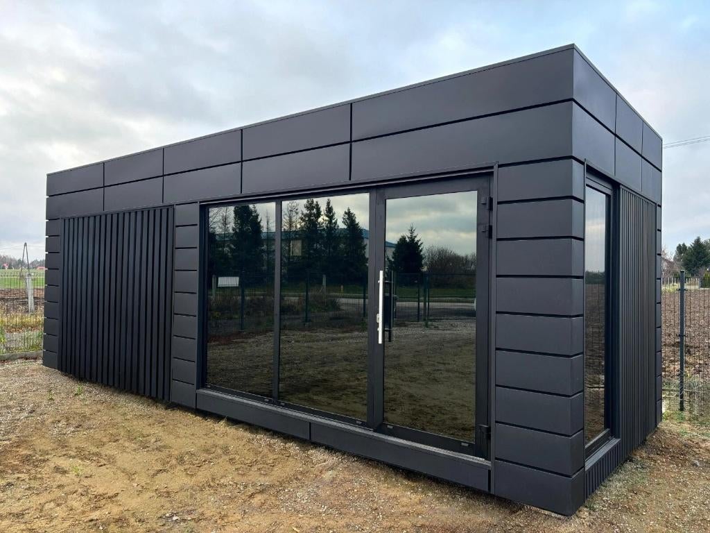 Moderne bedrijfscontainer — gemaakt in de EU