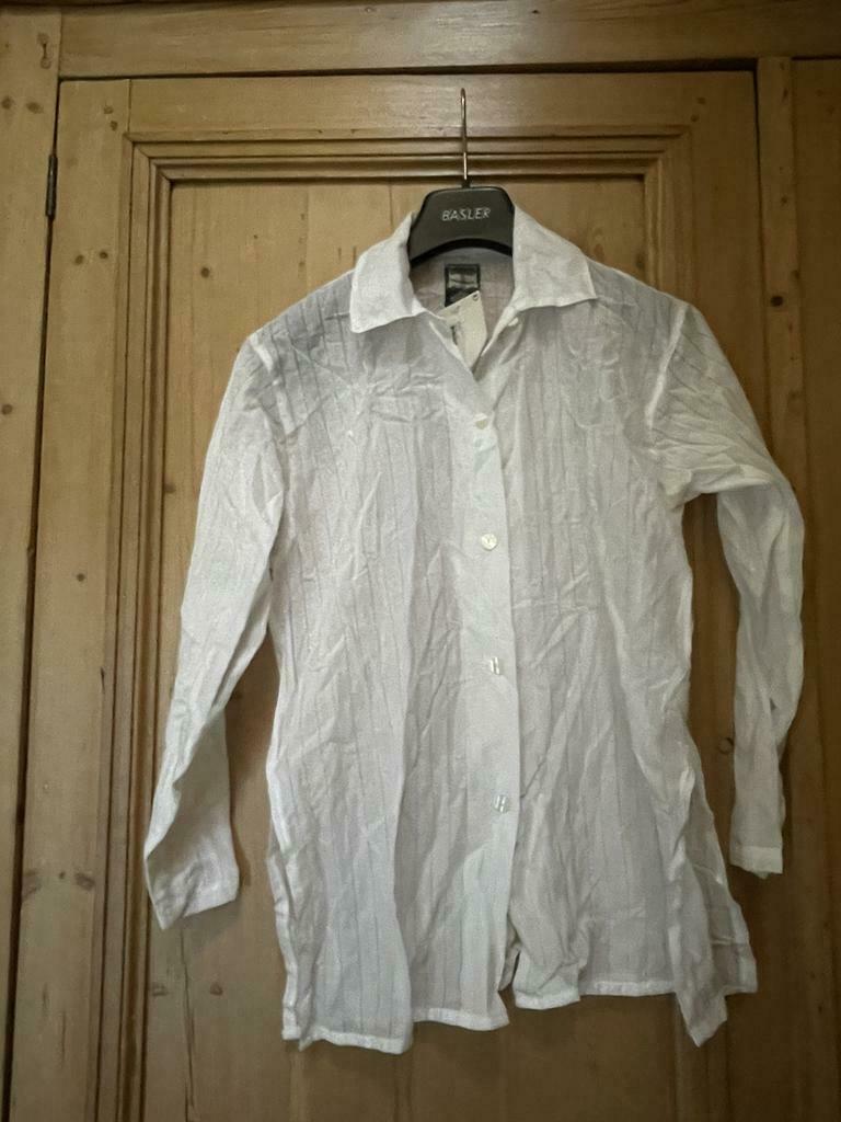 Chemisier blanc neuf de chez Ubak 12 j 152, Neuf, Garçon ou Fille, Enlèvement ou Envoi, Ubak