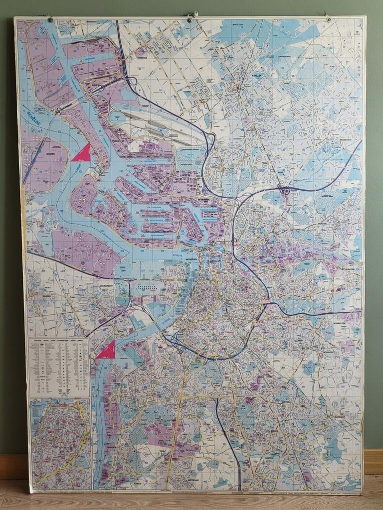 Map van Antwerpen, Verzamelen, Ophalen