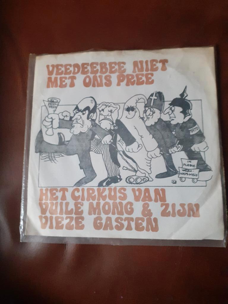 45T EP Vuile Mong : Veedeebee niet met ons pree (Belpop), Ophalen of Verzenden
