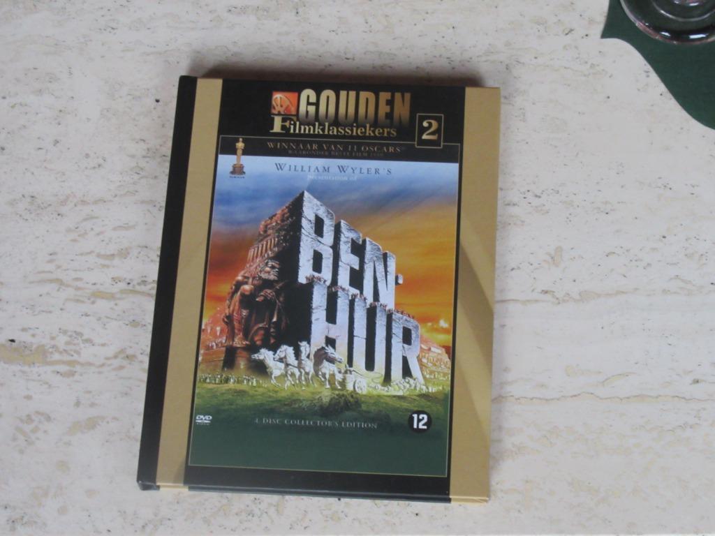 Ben Hur met Charlton Heston, CD & DVD, DVD | Classiques, Comme neuf, Action et Aventure, 1940 à 1960, À partir de 12 ans, Enlèvement ou Envoi