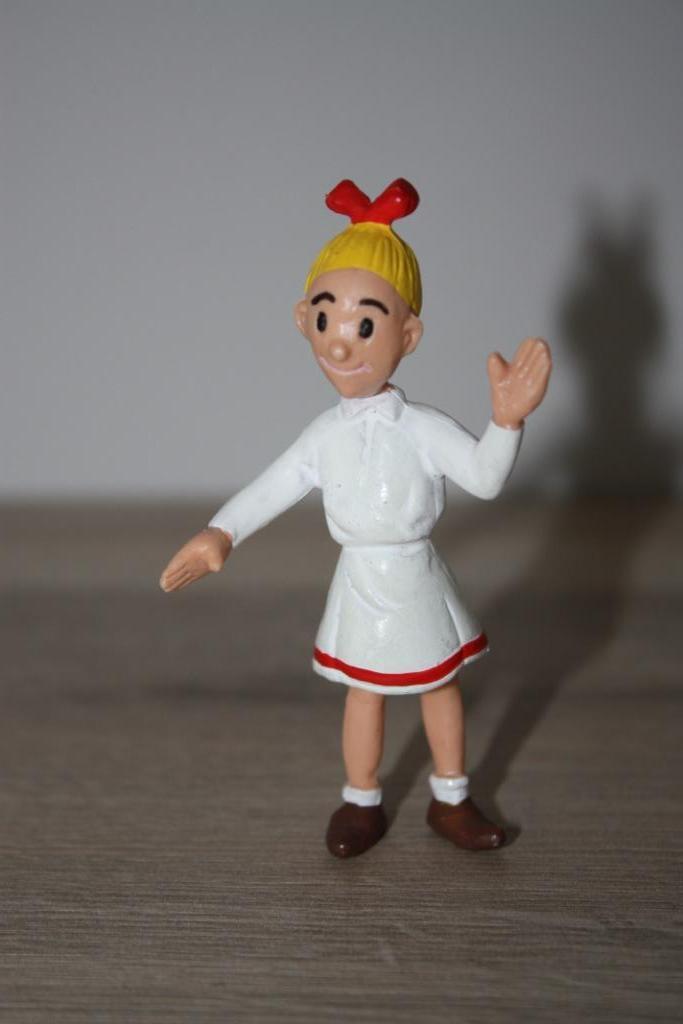 figuur Wiske , 1995 M.D. Toys Belgium 7 cm , als nieuw, Enlèvement ou Envoi, Bob et Bobette, Comme neuf, Statue ou Figurine