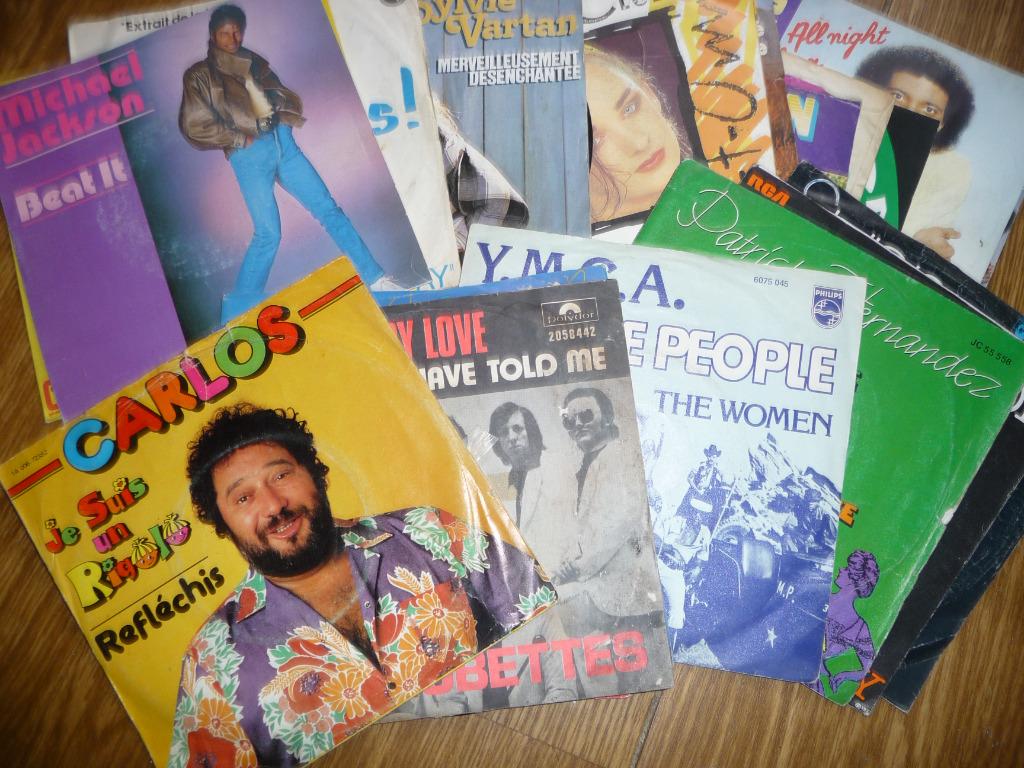 45 tours, Enlèvement, Utilisé