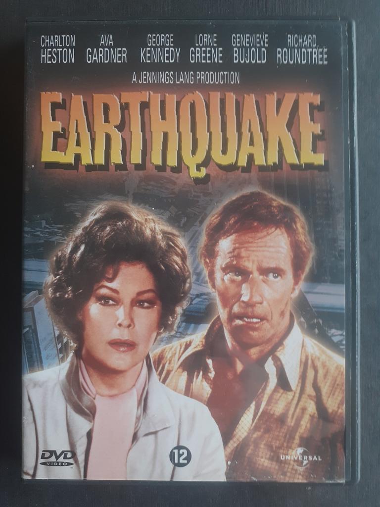 Earthquake (1974) Charlton Heston, Ava Gardner, Lorne Green, Comme neuf, 1960 à 1980, À partir de 12 ans, Action et Aventure