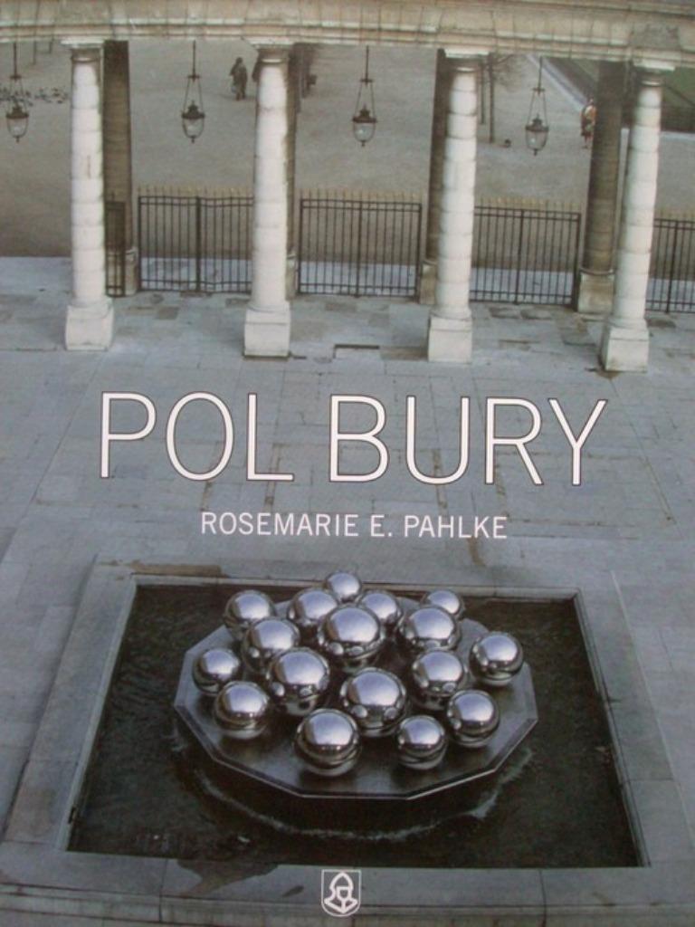 Pol Bury  1  1922 - 2005   Oeuvreboek, Verzenden, Nieuw, Beeldhouwkunst