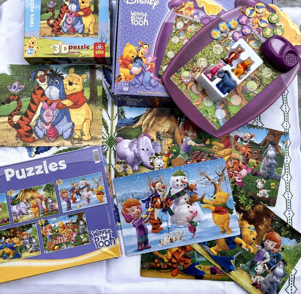 Puzzels en spel Winnie The Pooh, Ophalen of Verzenden, Zo goed als nieuw