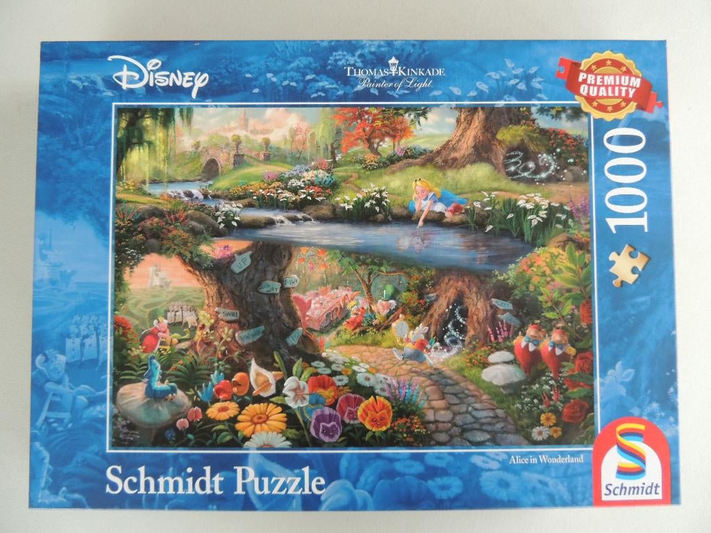 Puzzle 1000 pièces - Disney - Alice au pays des merveilles, Ophalen, Legpuzzel