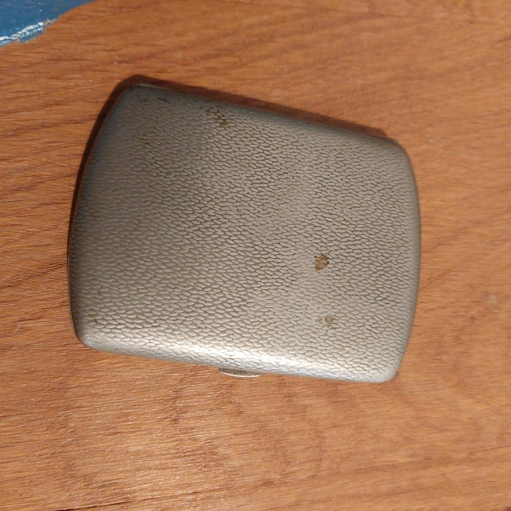 Sigarettendoos antiek  zilver, Verzenden, Zilver