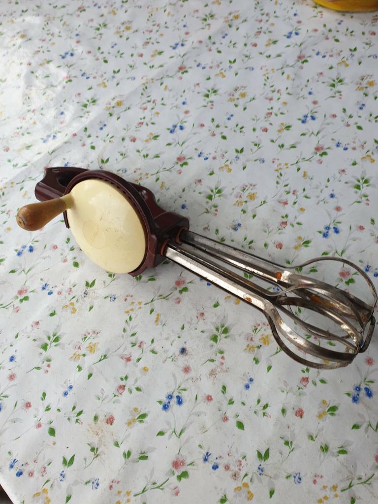 Retro klopper ,bakelieten handvat ,made in germany, Ophalen of Verzenden