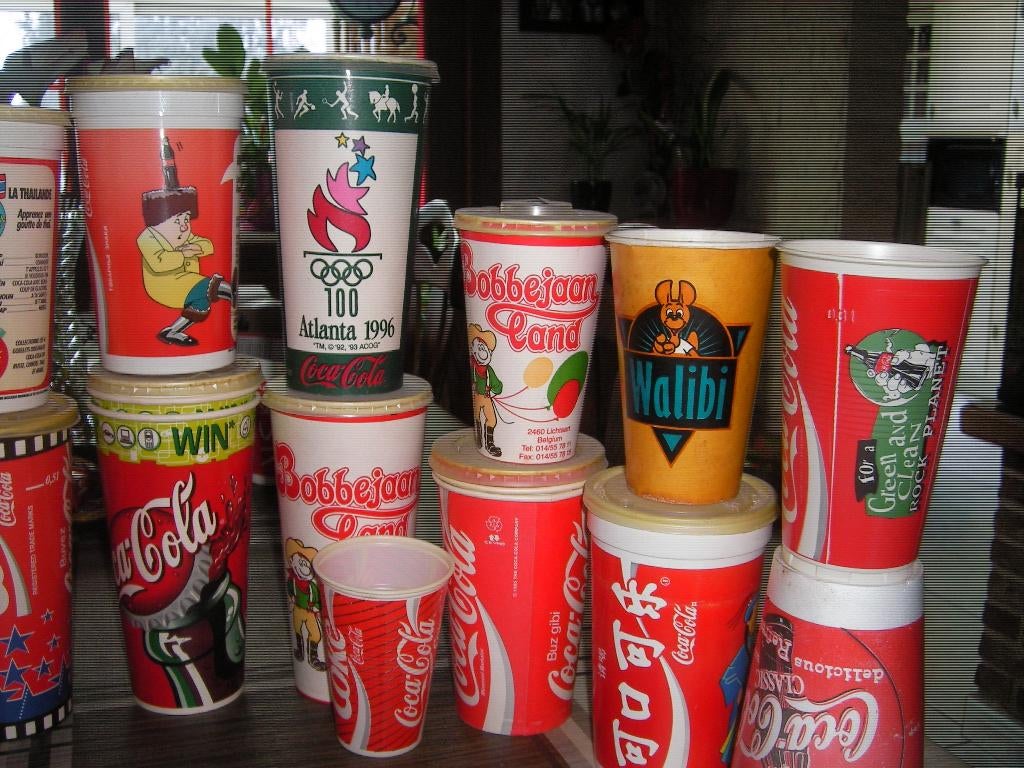 coca cola, Verzamelen, Ophalen, Gebruikt
