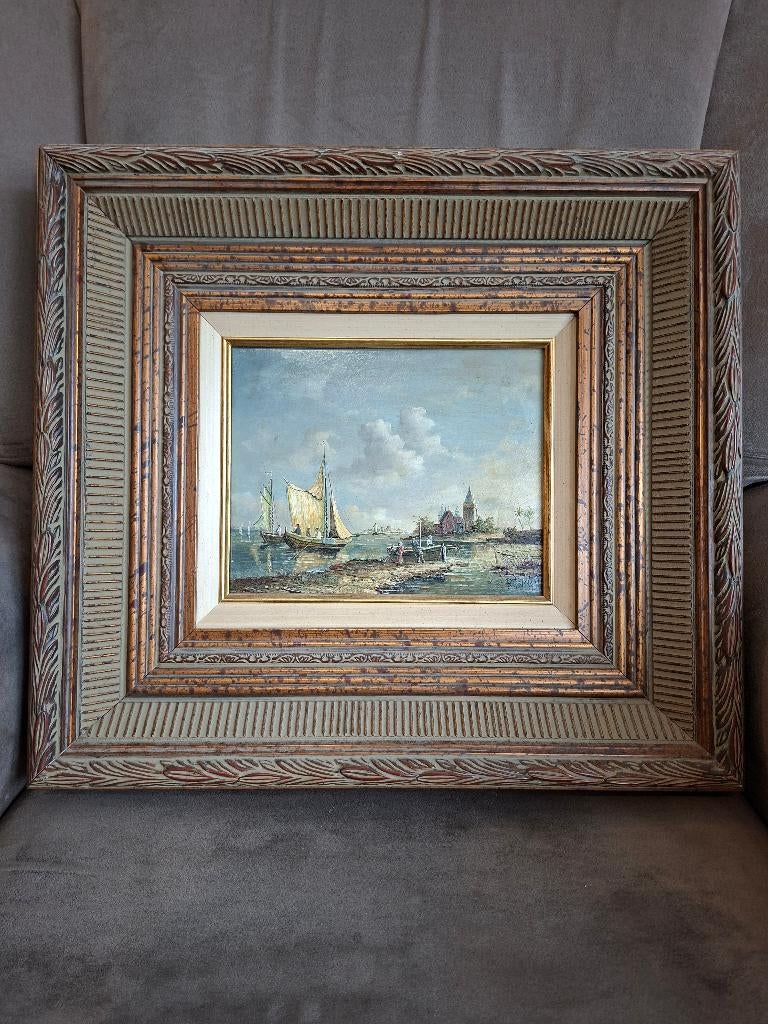 tableau marine, Antiquités & Art, Enlèvement ou Envoi