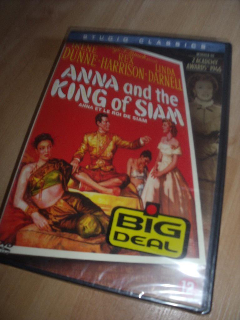 Anna et le roi de Siam (Yul Brynner, neuf emballé), Alle leeftijden, Ophalen of Verzenden, Komedie, 1940 tot 1960