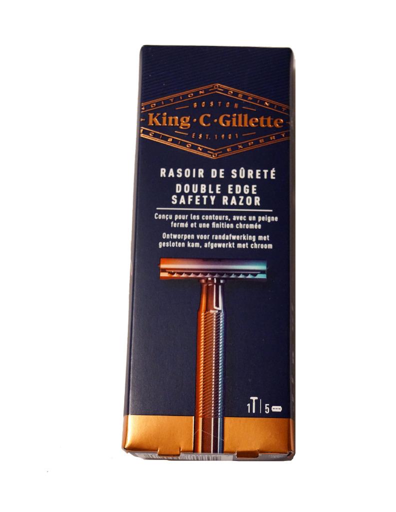 King.C.Gillette - Double Edge Safety Razor, Handtassen en Accessoires, Uiterlijk | Gezichtsverzorging, Nieuw, Verzorging, Ophalen of Verzenden