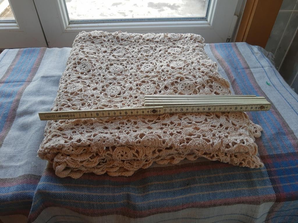Nappe au crochet, Antiquités & Art, Enlèvement ou Envoi