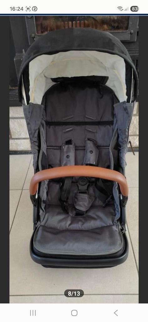 COMPLETE SET Mutsy kinderwagen + maxicosi, slaapbak, .., Enlèvement