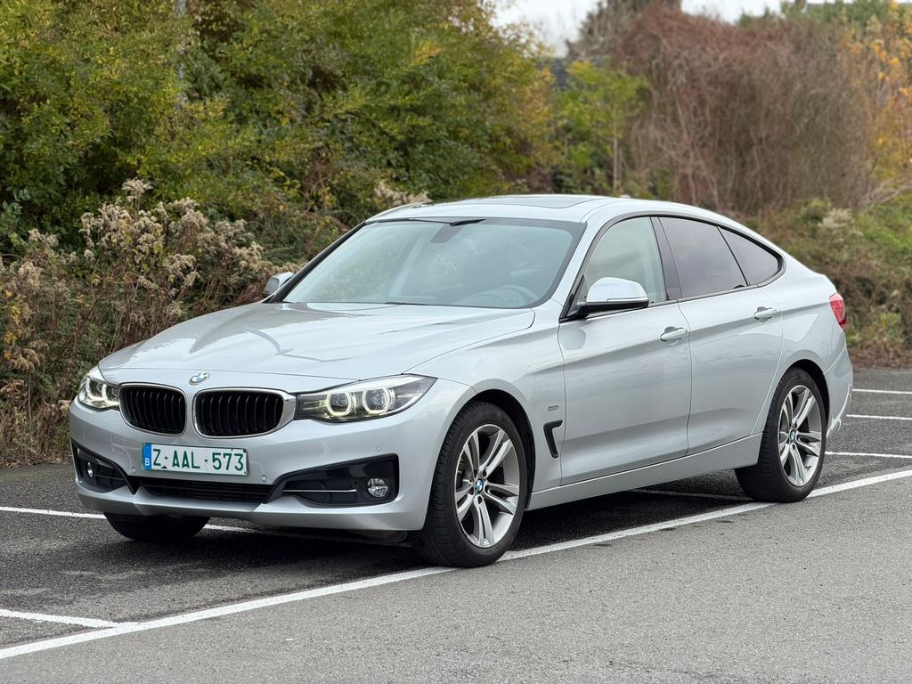 bmw 318da gt  automaat 134867 km pano facelift, Auto's, BMW, Bedrijf, Te koop, 3 Reeks GT, ABS, Achteruitrijcamera, Airbags, Airconditioning
