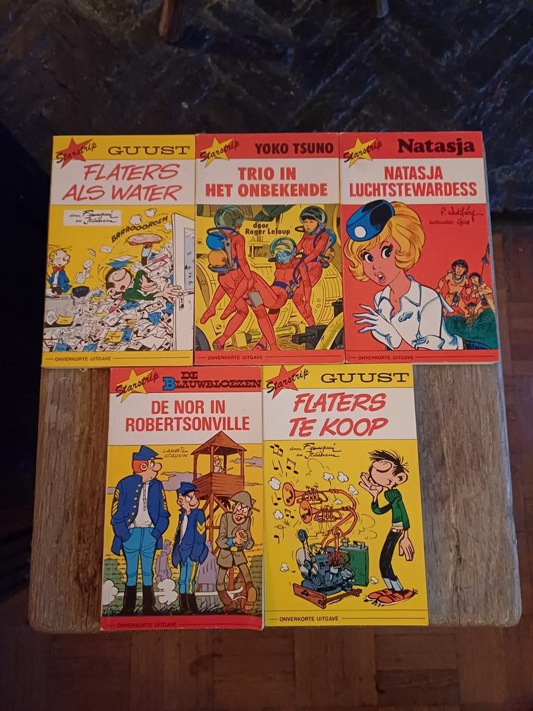 Complete stripreeks Starstrip - onverkorte uitgaves, Complete serie of reeks, Ophalen of Verzenden, Zo goed als nieuw, Diversen