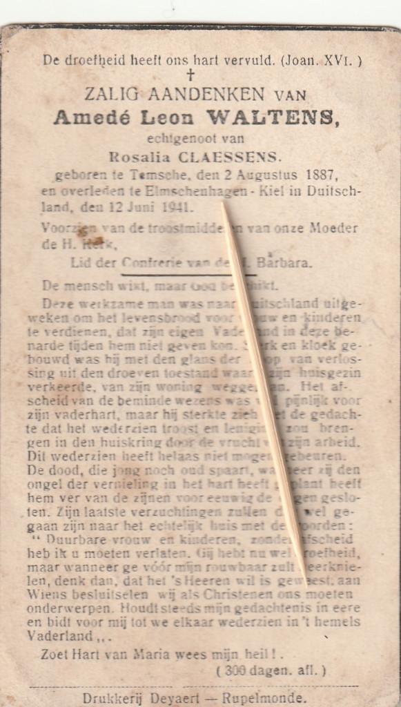 Oorlogsslachtoffer 1940-45, Verzenden