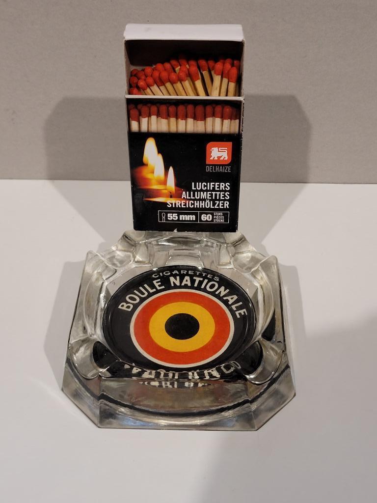 ZELDZAME asbak draagt lucifers nationale balreclame, Ophalen of Verzenden, Nieuw, Overige typen