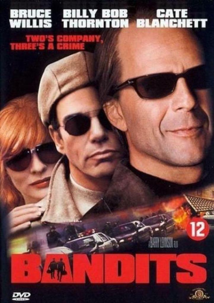 Bandits met Bruce Willis, Vanaf 12 jaar, Ophalen of Verzenden