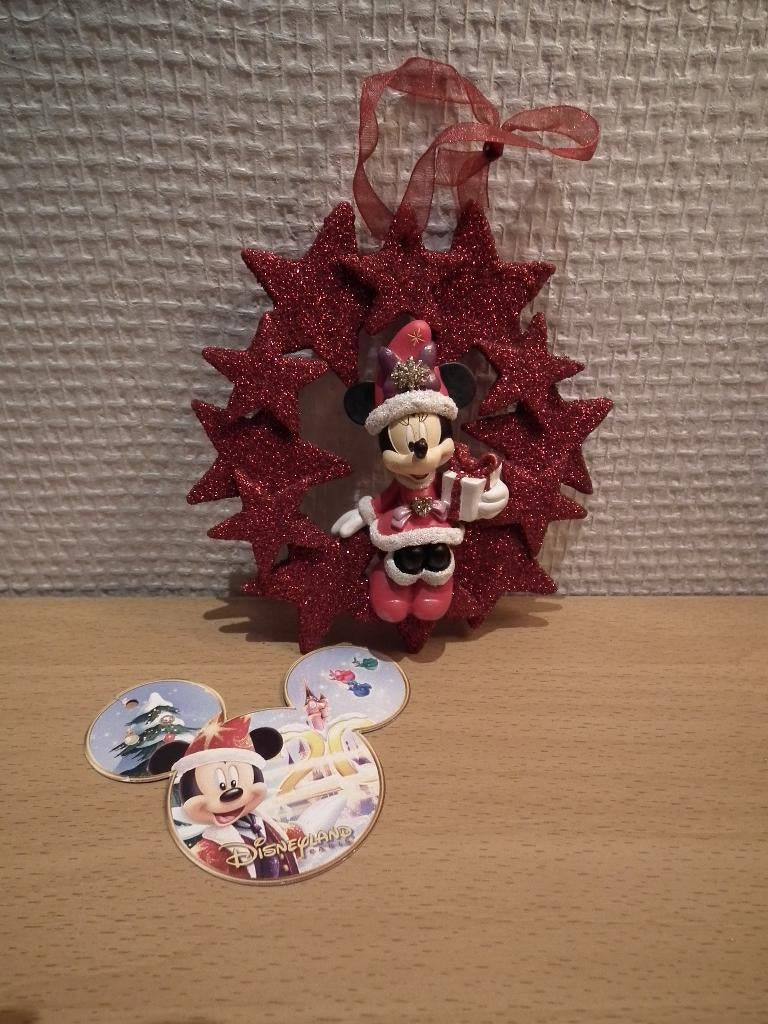 Mini couronne avec Minnie (Disneyland Paris) N8, Envoi, Autres personnages, Comme neuf, Statue ou Figurine