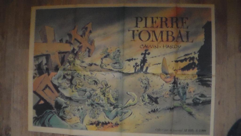 Poster Pierre Tombal, Enlèvement ou Envoi, Autres personnages, Comme neuf