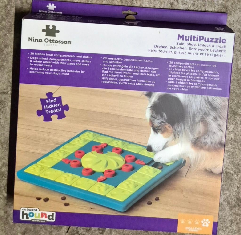 Nina Ottosson multi puzzle hondenpuzzel, Dieren en Toebehoren, Ophalen of Verzenden, Nieuw