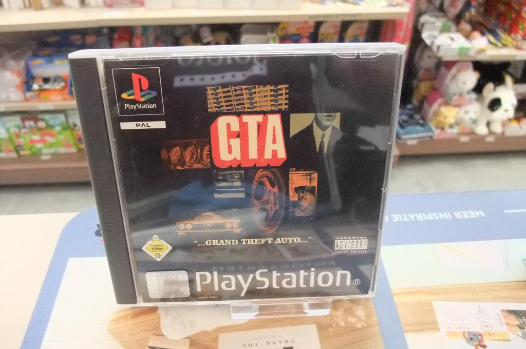 gta grand theft auto european edition ps1, Gebruikt, Vanaf 18 jaar, 1 speler, Ophalen of Verzenden