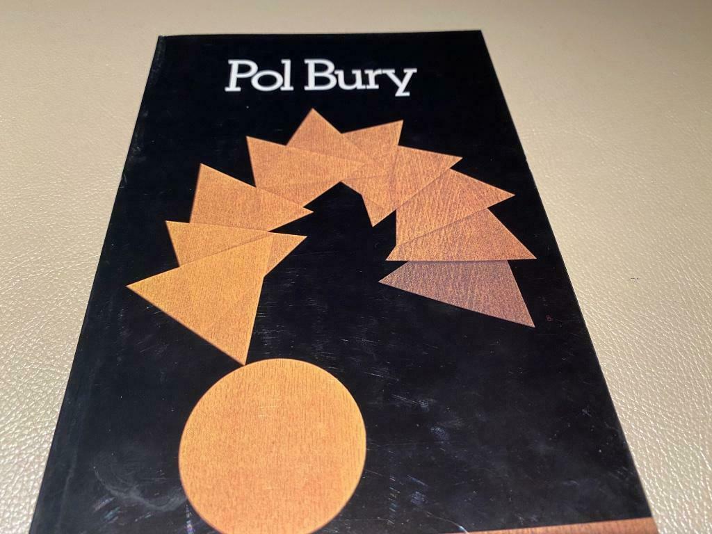 Pol Bury lithographies gravures affiches 1970s Zero 60pag, Enlèvement ou Envoi, Comme neuf, Design graphique