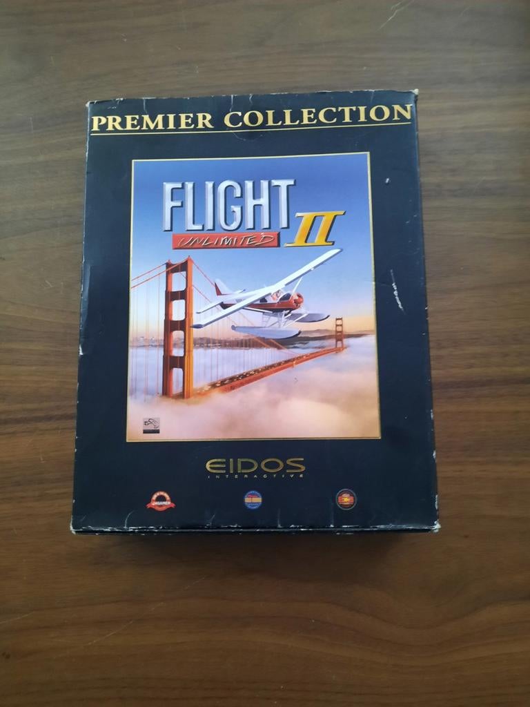 PC CD-ROM Flight Unlimited II 1997, Consoles de jeu & Jeux vidéo, Enlèvement ou Envoi, Utilisé