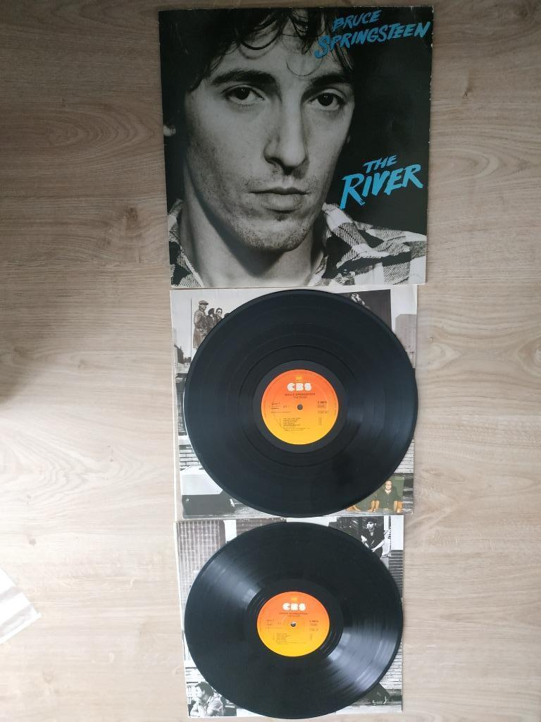 BRUCE SPRINGSTEEN RIVER 2 LP, Cd's en Dvd's, Vinyl | Rock, Zo goed als nieuw, Verzenden