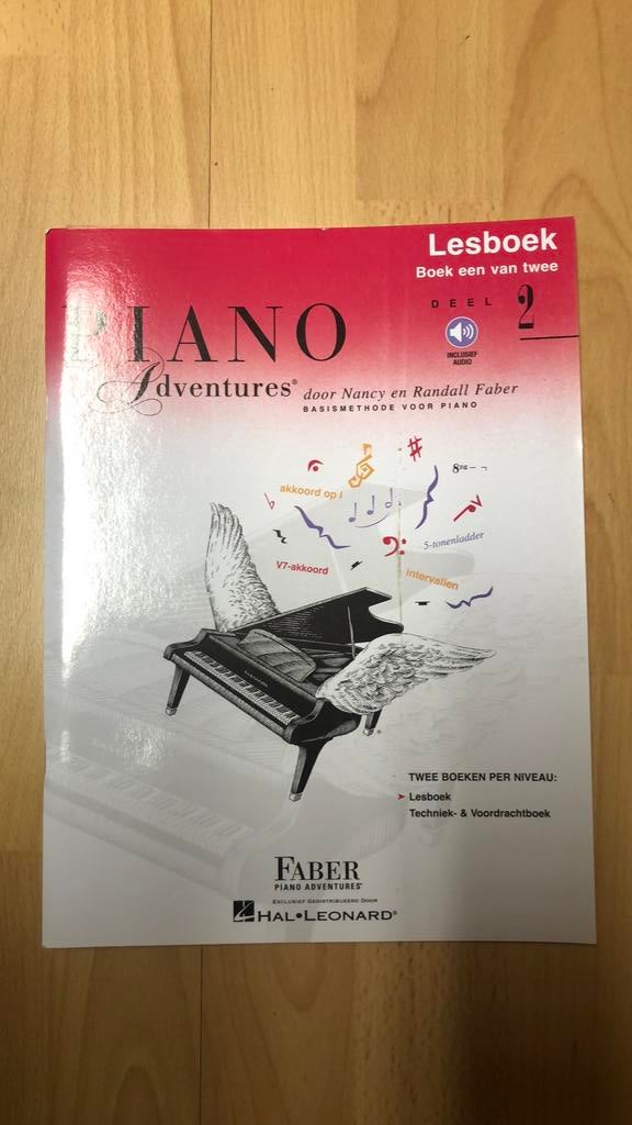 Piano Adventures (deel 2) lesboek, Musique & Instruments, Partitions, Enlèvement ou Envoi, Comme neuf, Piano