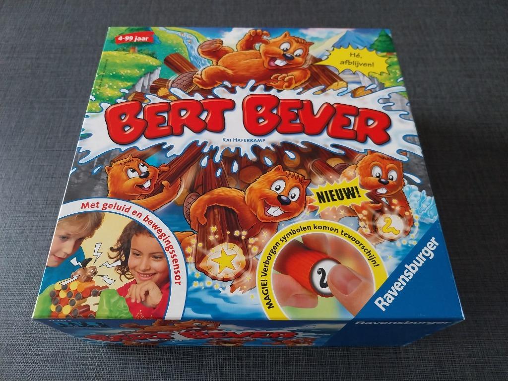 Bert Bever gezelschapsspel - Ravensburger, 1 ou 2 joueurs, Enlèvement, Comme neuf, Ravensburger
