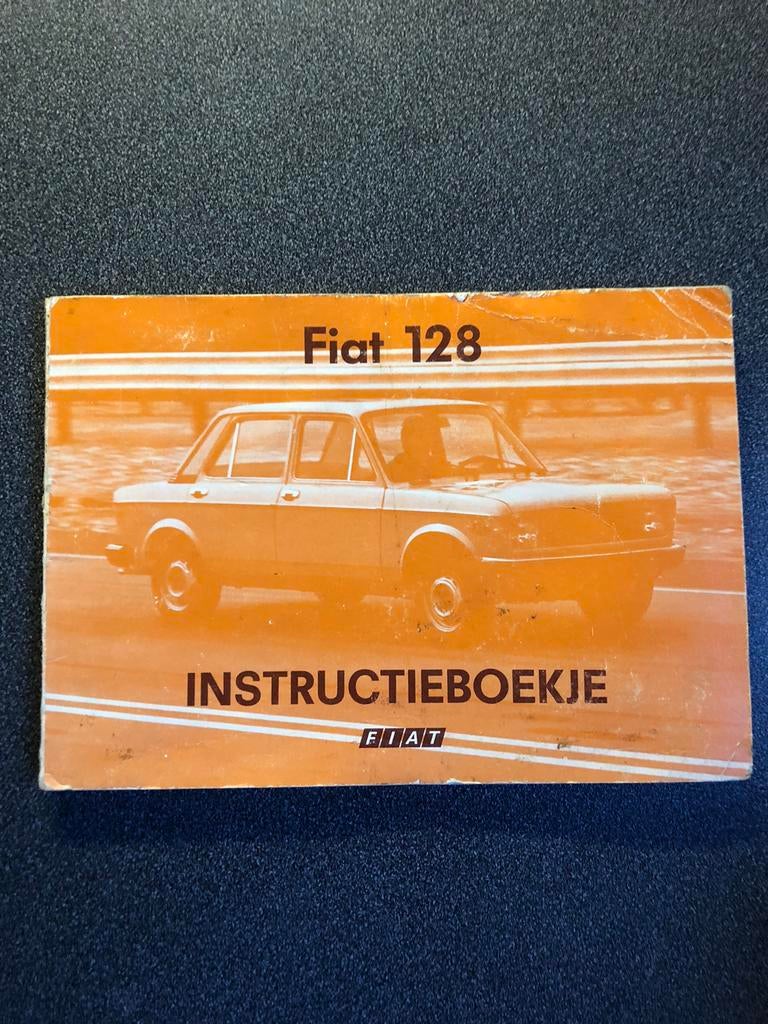 Fiat 128 instructieboekje, Ophalen of Verzenden