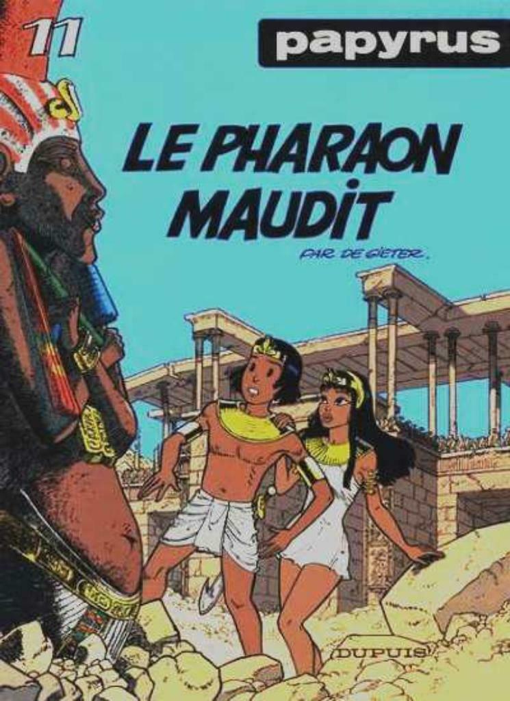 Papyrus,Le pharaon maudit,Première édition, Une BD, Enlèvement ou Envoi, Utilisé