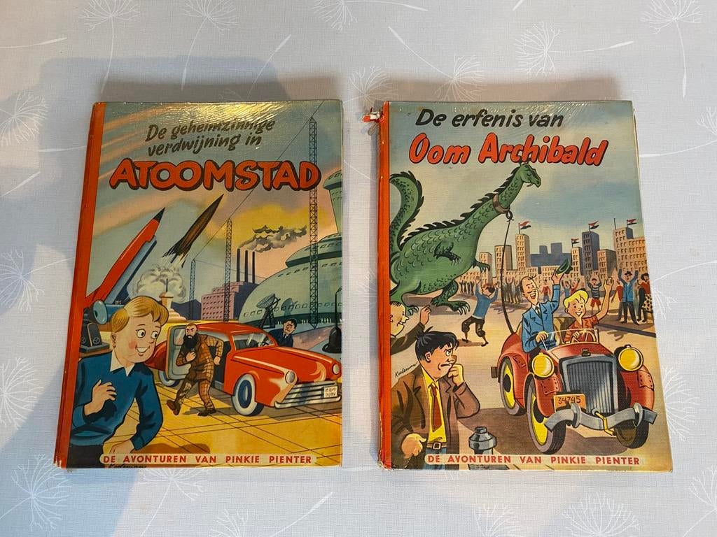 2 strips Pinkie Pienter, Boeken, Stripverhalen, Ophalen, Gelezen