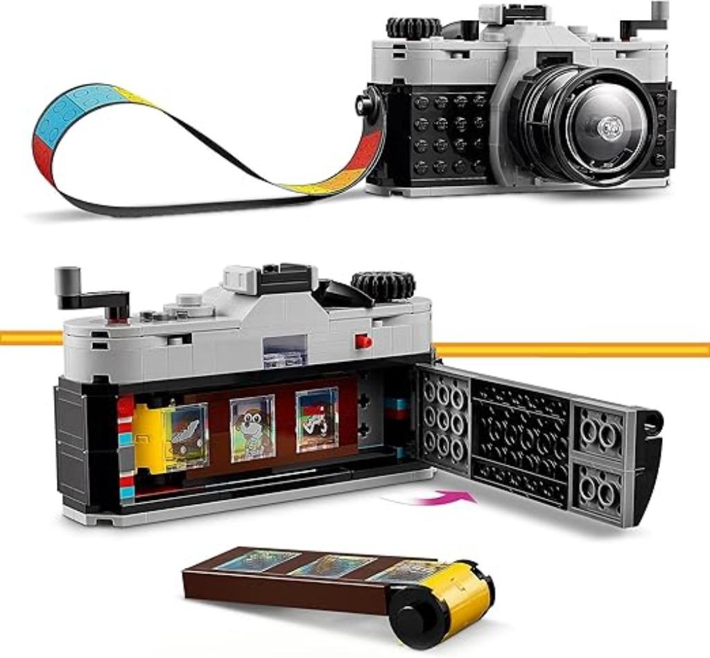 Appareil photo rétro LEGO Creator - LIVRAISON GRATUITE ET RA, Envoi, Neuf, Ensemble complet, Lego