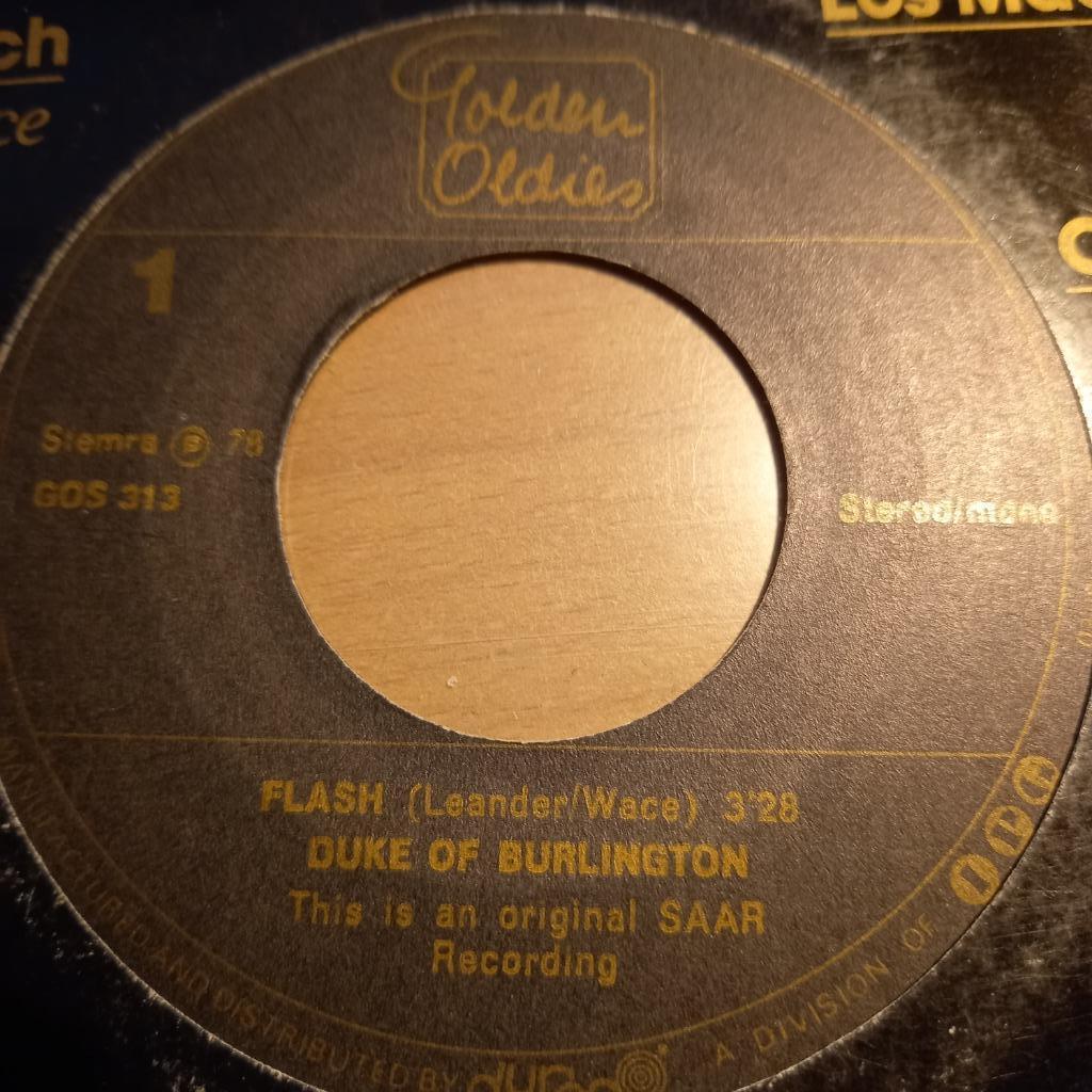 Duke Of Burlington ‎– Flash / Devil's Trillo, 7 inch, Single, Ophalen of Verzenden, Zo goed als nieuw