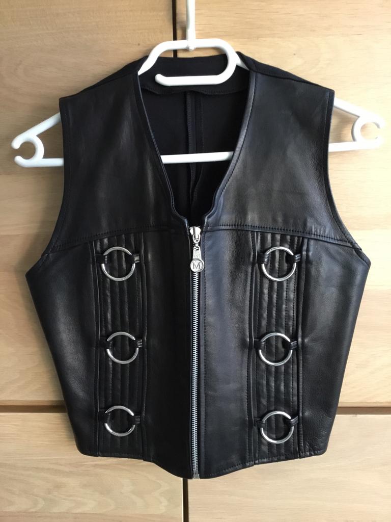 Prachtig mouwloos vestje MANIGANCE PARIS, Maat 38/40 (M), Zwart, Ophalen of Verzenden, Zo goed als nieuw