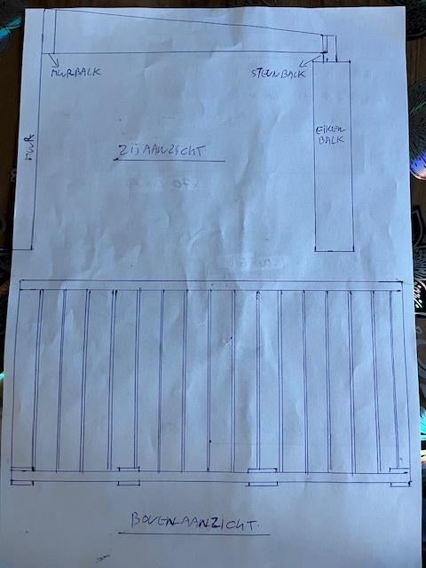 carport, Doe-het-zelf en Bouw, Overige Doe-Het-Zelf en Bouw, Zo goed als nieuw, Ophalen