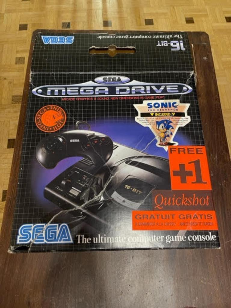 Console Sega Megadrive, Consoles de jeu & Jeux vidéo, Consoles de jeu | Sega, Utilisé, Mega Drive, Avec 1 manette, Avec jeux, Enlèvement