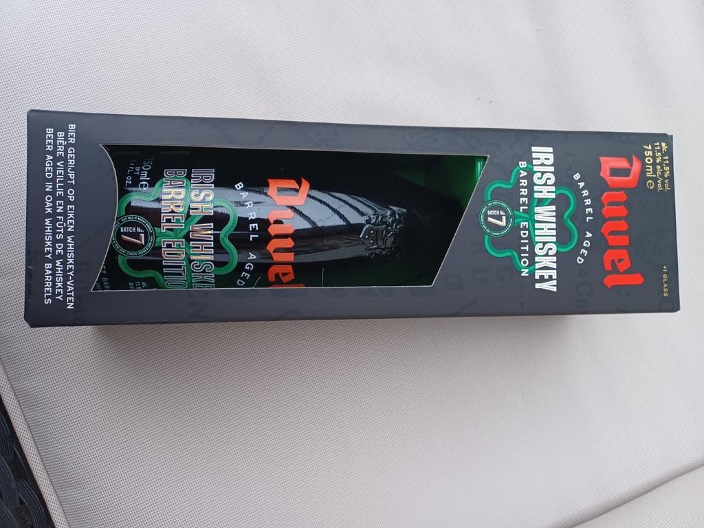 Duvel Bartel aged Irish Whiskey, Verzamelen, Ophalen of Verzenden, Duvel