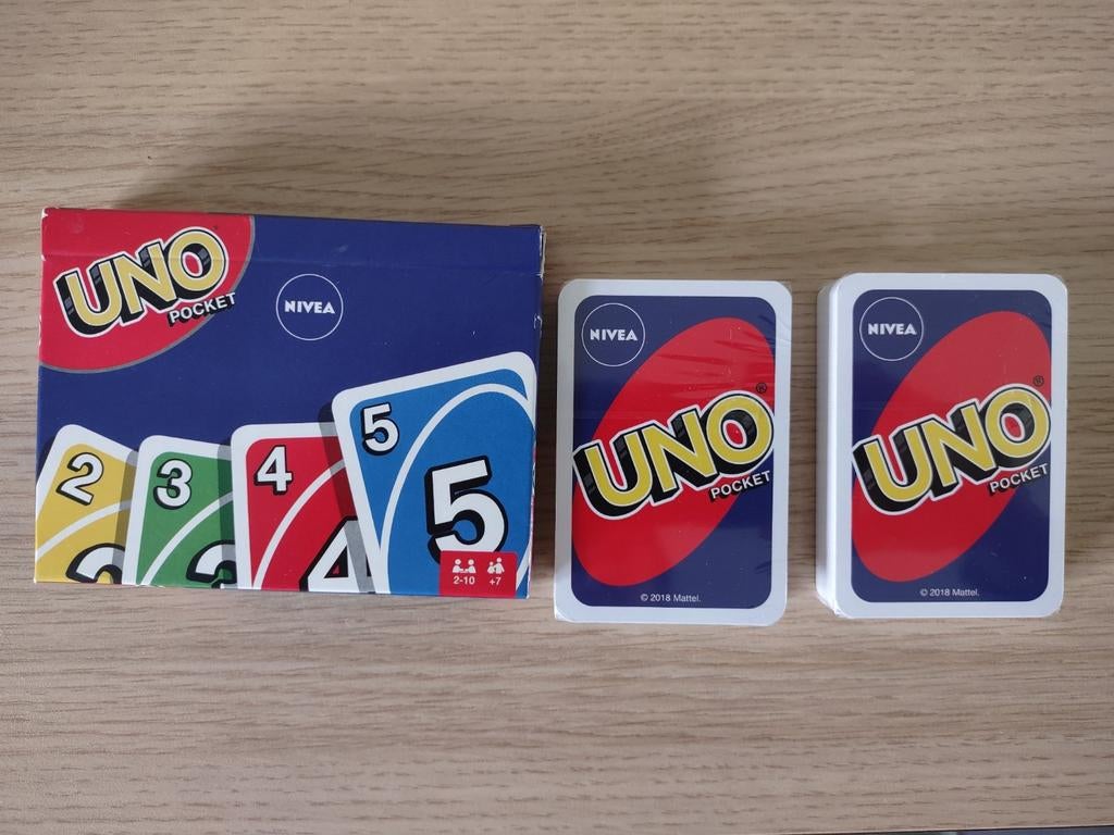 nieuw spel Uno, Ophalen, Nieuw
