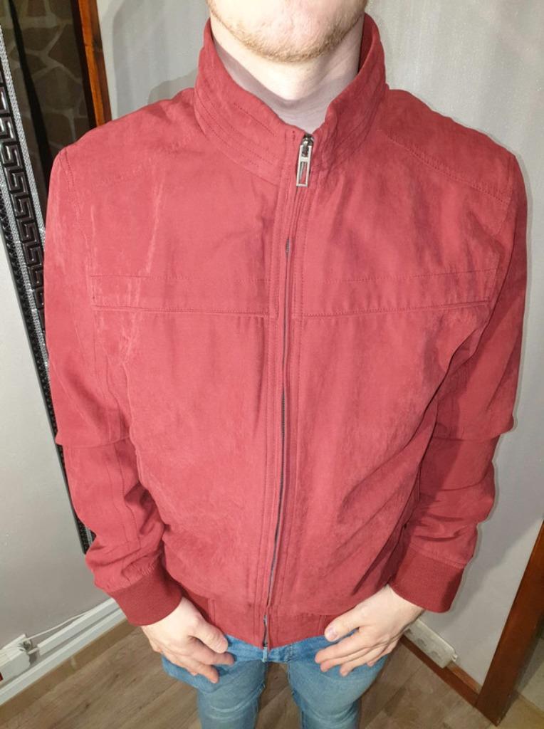 Veste courte en Suédine Canda TM, Rouge, Taille 38/40 (M), Comme neuf, CANDA SINCE 1925