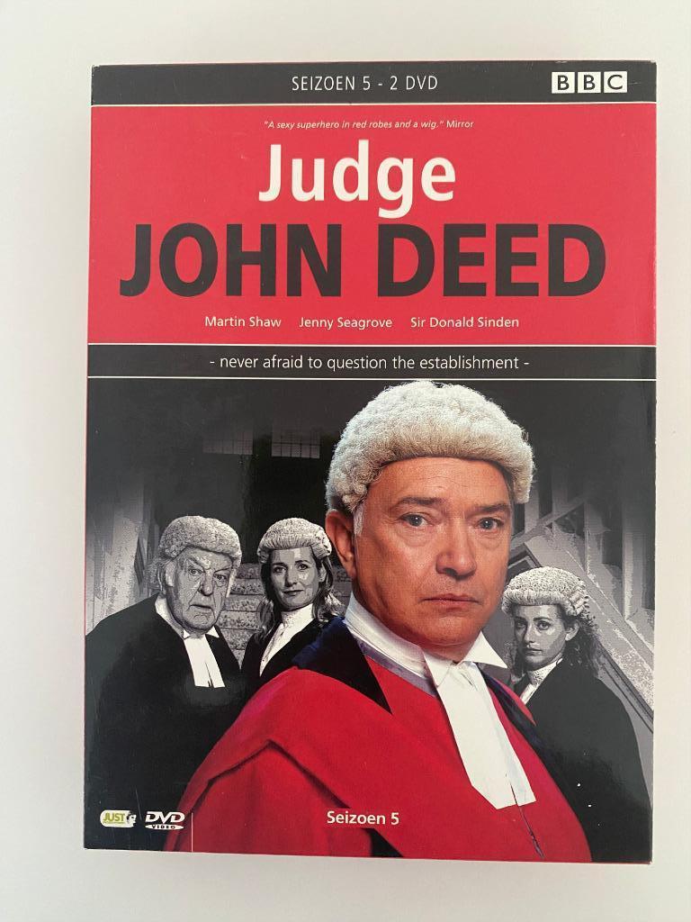 2 DVD Box Judge John Deed Series 5 BBC, Cd's en Dvd's, Alle leeftijden, Ophalen of Verzenden, Zo goed als nieuw, Thriller