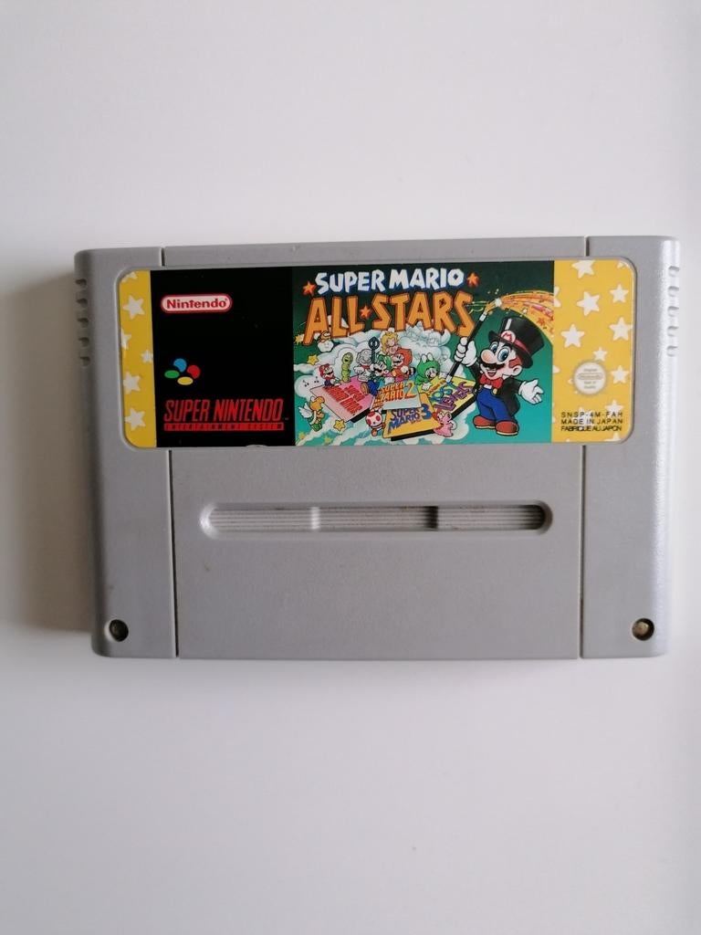 Cartouche de copain Snes Super Mario All Stars, Consoles de jeu & Jeux vidéo, Jeux | Nintendo Super NES, Enlèvement ou Envoi, Comme neuf